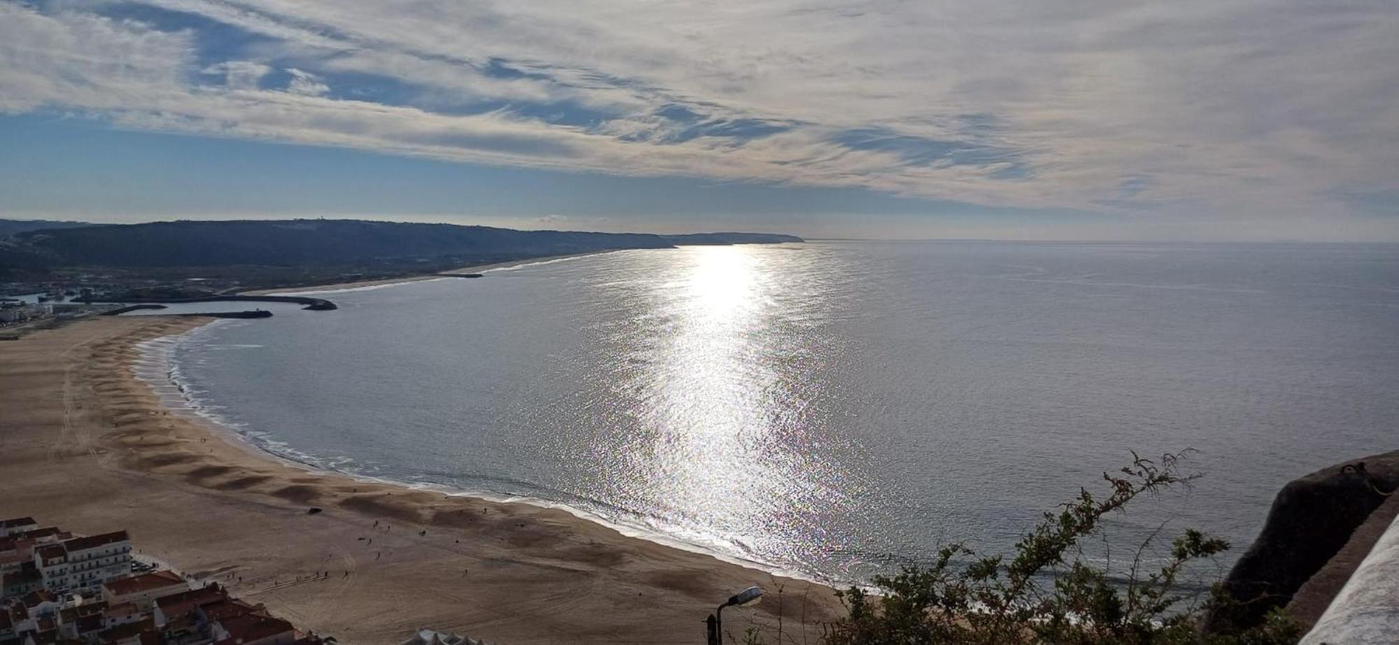 Elegant Sea View Apartment Nazare Luaran gambar