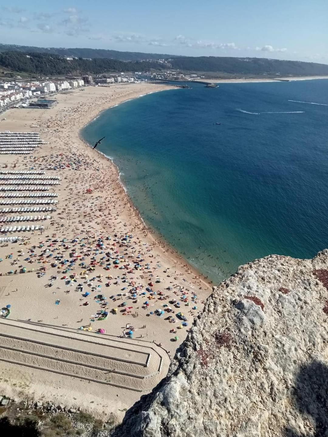 Elegant Sea View Apartment Nazare Luaran gambar